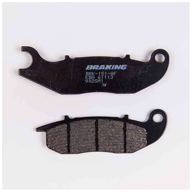 PLAQUETTES DE FREIN SEMI-FRITTÉS ROUTE SM1 BRAKING PLAQUETTES DE FREIN SEMI-FRITTÉS ROUTE SM1 BRAKING