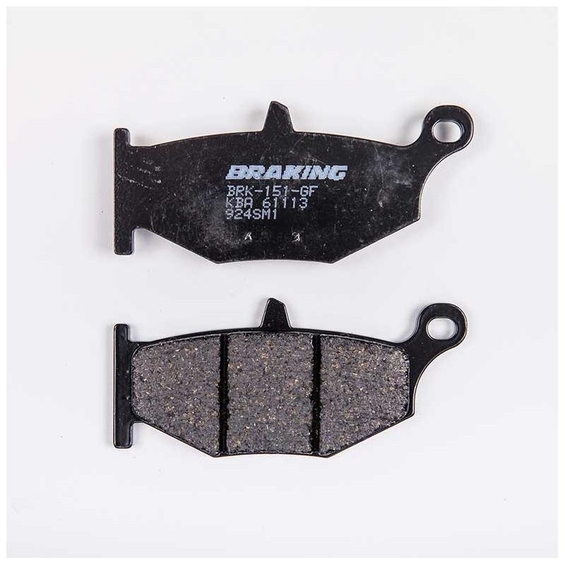 PLAQUETTES DE FREIN SEMI-FRITTÉS ROUTE SM1 BRAKING PLAQUETTES DE FREIN SEMI-FRITTÉS ROUTE SM1 BRAKING
