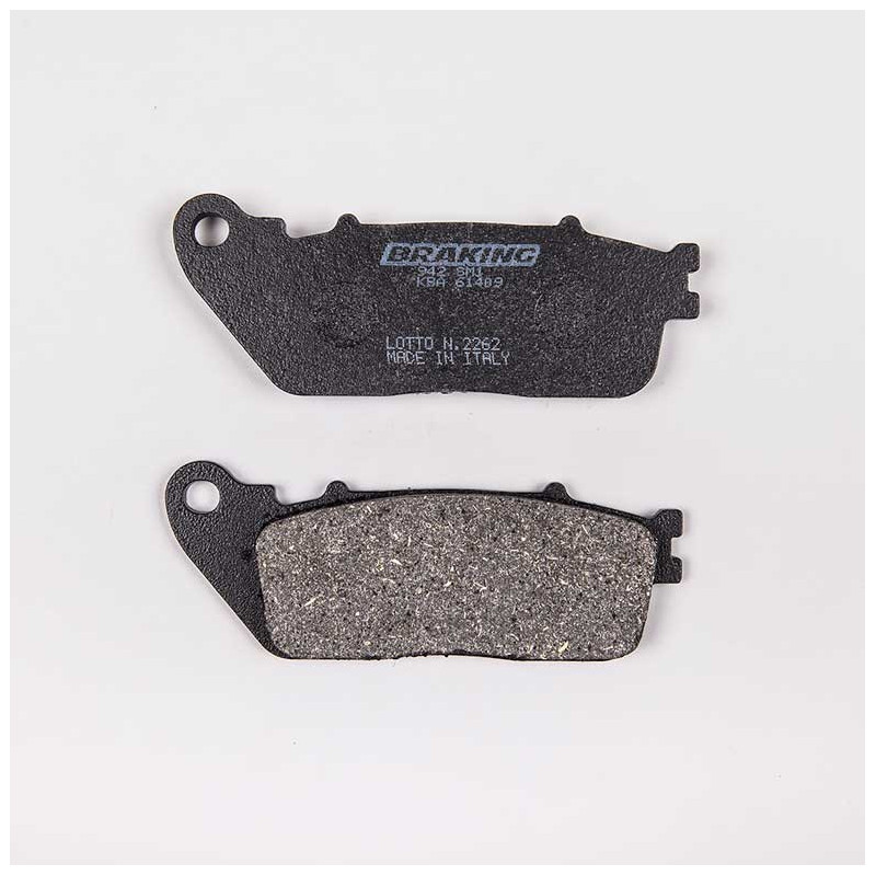 PLAQUETTES DE FREIN SEMI-FRITTÉS ROUTE SM1 BRAKING