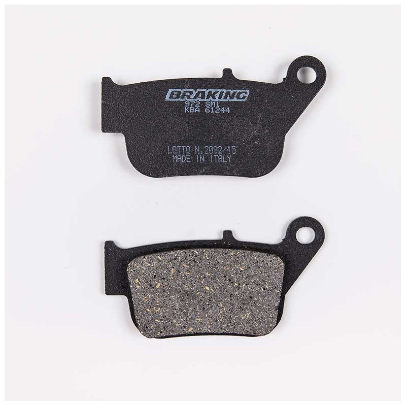 PLAQUETTES DE FREIN SEMI-FRITTÉS ROUTE SM1 BRAKING PLAQUETTES DE FREIN SEMI-FRITTÉS ROUTE SM1 BRAKING