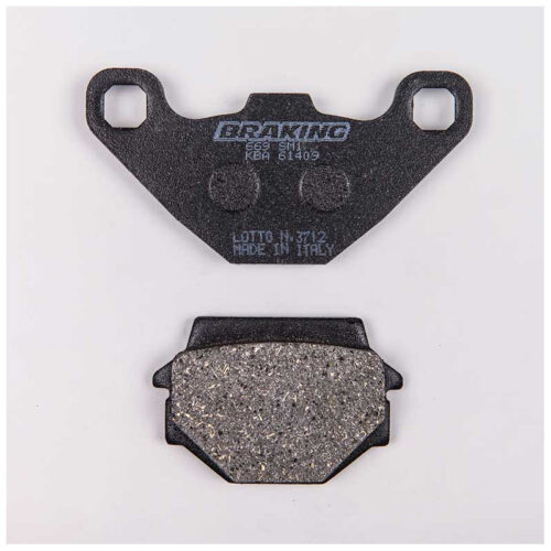PLAQUETTES DE FREIN SEMI-FRITTÉS ROUTE SM1 BRAKING