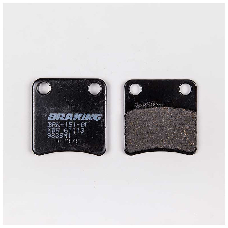 PLAQUETTES DE FREIN SEMI-FRITTÉS ROUTE SM1 BRAKING PLAQUETTES DE FREIN SEMI-FRITTÉS ROUTE SM1 BRAKING