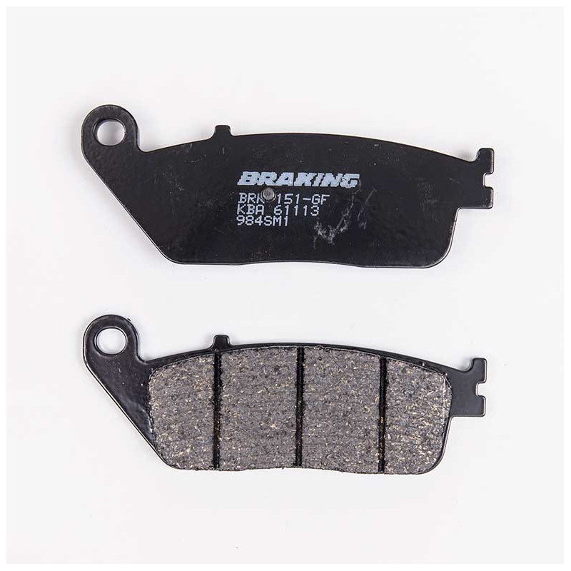 PLAQUETTES DE FREIN SEMI-FRITTÉS ROUTE SM1 BRAKING PLAQUETTES DE FREIN SEMI-FRITTÉS ROUTE SM1 BRAKING