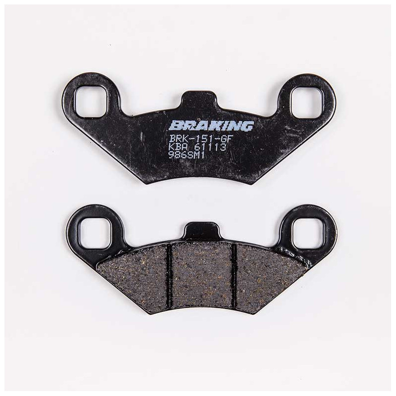 PLAQUETTES DE FREIN SEMI-FRITTÉS ROUTE SM1 BRAKING PLAQUETTES DE FREIN SEMI-FRITTÉS ROUTE SM1 BRAKING