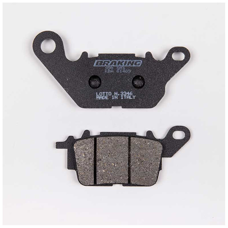 PLAQUETTES DE FREIN SEMI-FRITTÉS ROUTE SM1 BRAKING PLAQUETTES DE FREIN SEMI-FRITTÉS ROUTE SM1 BRAKING
