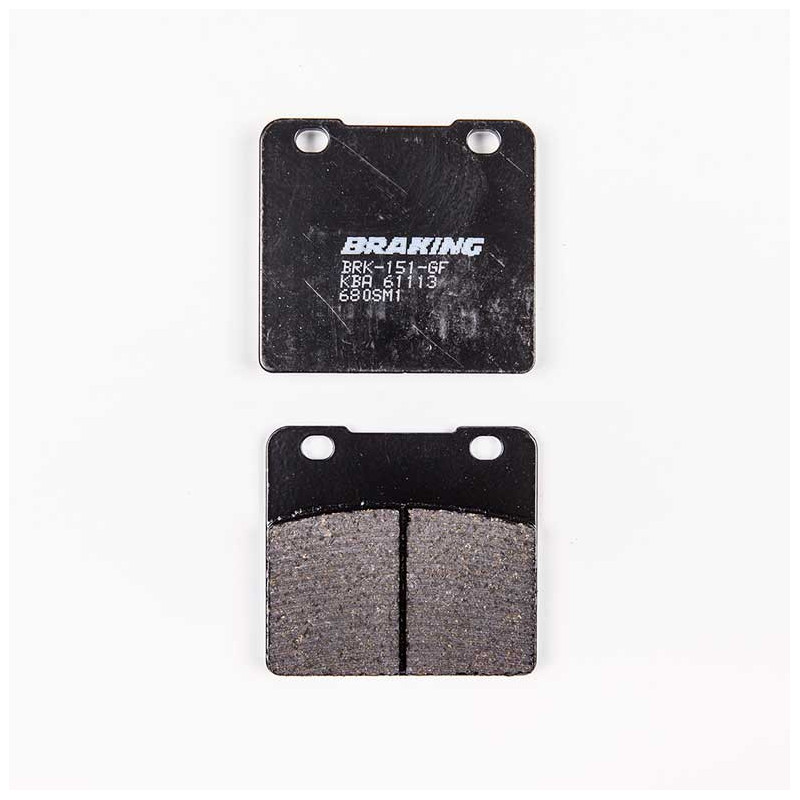 PLAQUETTES DE FREIN SEMI-FRITTÉS ROUTE SM1 BRAKING PLAQUETTES DE FREIN SEMI-FRITTÉS ROUTE SM1 BRAKING