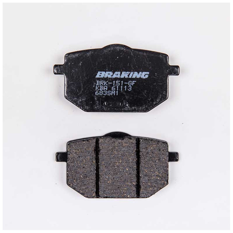 PLAQUETTES DE FREIN SEMI-FRITTÉS ROUTE SM1 BRAKING PLAQUETTES DE FREIN SEMI-FRITTÉS ROUTE SM1 BRAKING