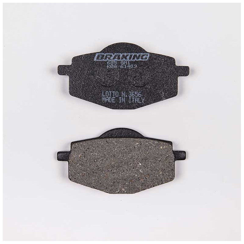 PLAQUETTES DE FREIN SEMI-FRITTÉS ROUTE SM1 BRAKING PLAQUETTES DE FREIN SEMI-FRITTÉS ROUTE SM1 BRAKING