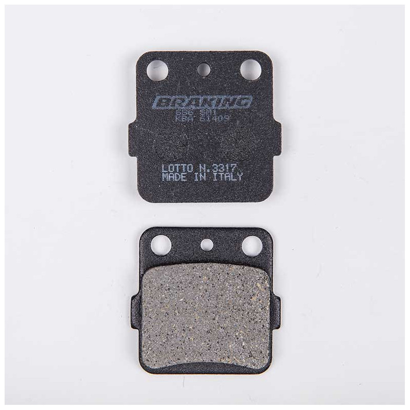 PLAQUETTES DE FREIN SEMI-FRITTÉS ROUTE SM1 BRAKING PLAQUETTES DE FREIN SEMI-FRITTÉS ROUTE SM1 BRAKING