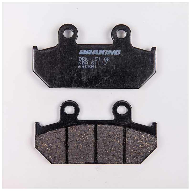 PLAQUETTES DE FREIN SEMI-FRITTÉS ROUTE SM1 BRAKING PLAQUETTES DE FREIN SEMI-FRITTÉS ROUTE SM1 BRAKING