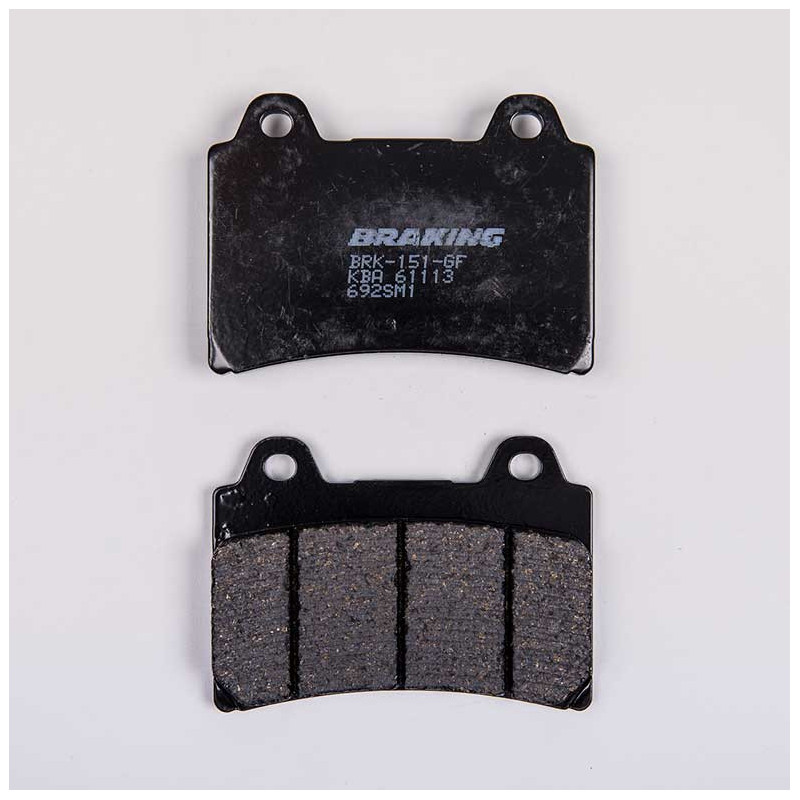 PLAQUETTES DE FREIN SEMI-FRITTÉS ROUTE SM1 BRAKING PLAQUETTES DE FREIN SEMI-FRITTÉS ROUTE SM1 BRAKING