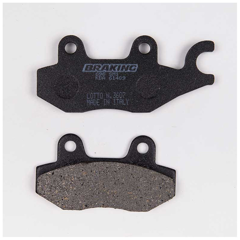 PLAQUETTES DE FREIN SEMI-FRITTÉS ROUTE SM1 BRAKING PLAQUETTES DE FREIN SEMI-FRITTÉS ROUTE SM1 BRAKING