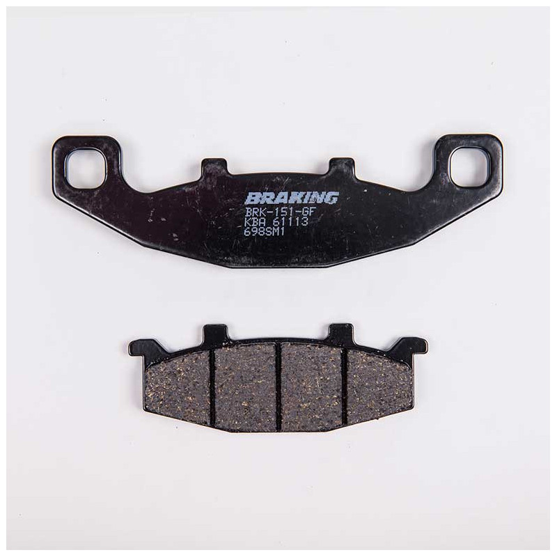 PLAQUETTES DE FREIN SEMI-FRITTÉS ROUTE SM1 BRAKING PLAQUETTES DE FREIN SEMI-FRITTÉS ROUTE SM1 BRAKING
