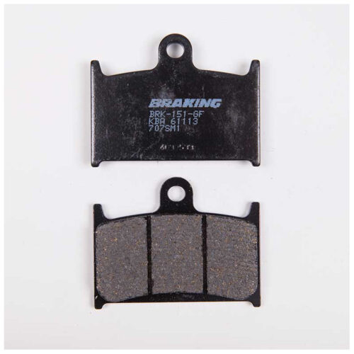 PLAQUETTES DE FREIN SEMI-FRITTÉS ROUTE SM1 BRAKING