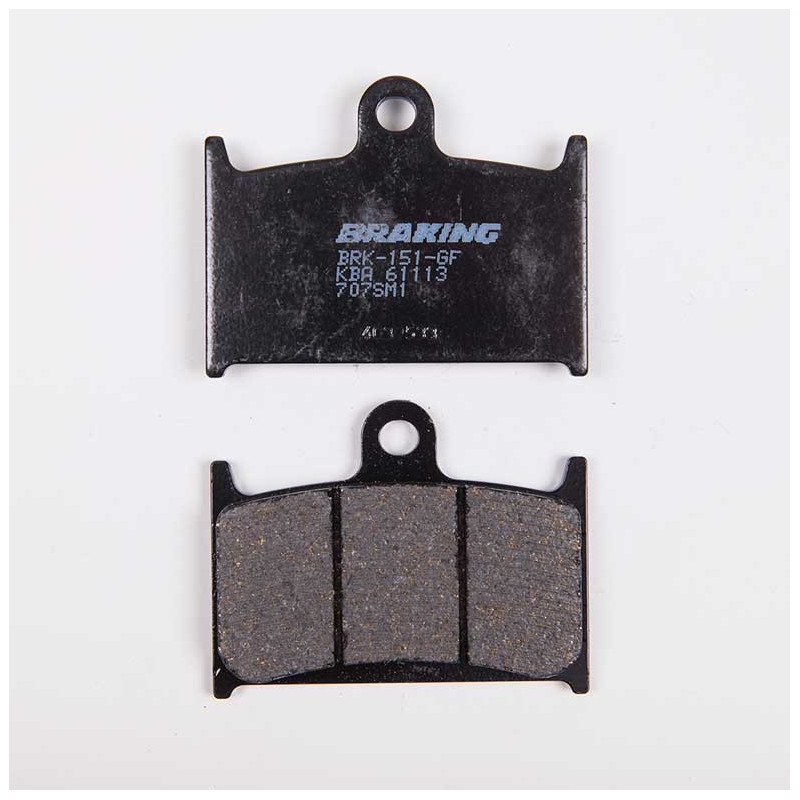 PLAQUETTES DE FREIN SEMI-FRITTÉS ROUTE SM1 BRAKING PLAQUETTES DE FREIN SEMI-FRITTÉS ROUTE SM1 BRAKING