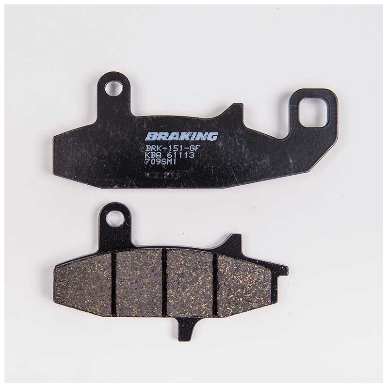 PLAQUETTES DE FREIN SEMI-FRITTÉS ROUTE SM1 BRAKING PLAQUETTES DE FREIN SEMI-FRITTÉS ROUTE SM1 BRAKING