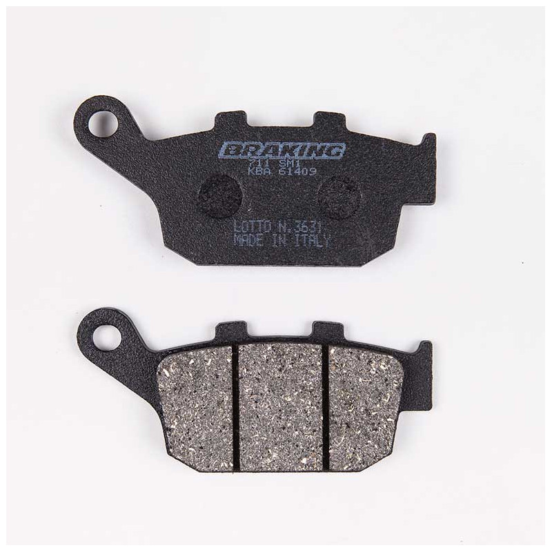 PLAQUETTES DE FREIN SEMI-FRITTÉS ROUTE SM1 BRAKING PLAQUETTES DE FREIN SEMI-FRITTÉS ROUTE SM1 BRAKING