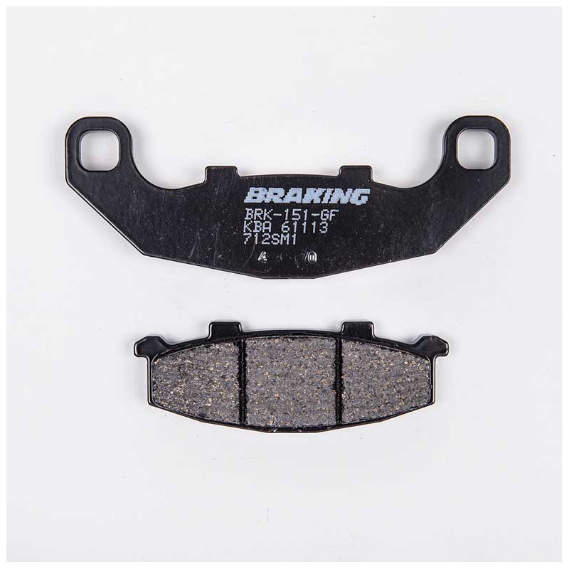 PLAQUETTES DE FREIN SEMI-FRITTÉS ROUTE SM1 BRAKING PLAQUETTES DE FREIN SEMI-FRITTÉS ROUTE SM1 BRAKING