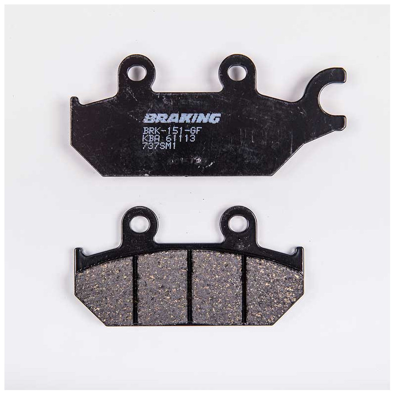 PLAQUETTES DE FREIN SEMI-FRITTÉS ROUTE SM1 BRAKING PLAQUETTES DE FREIN SEMI-FRITTÉS ROUTE SM1 BRAKING