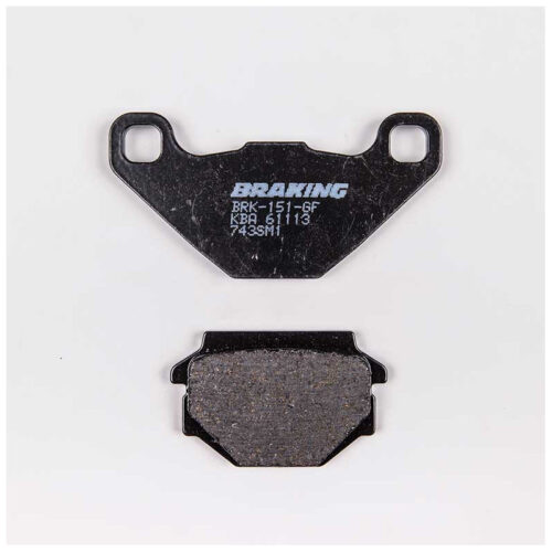 PLAQUETTES DE FREIN SEMI-FRITTÉS ROUTE SM1 BRAKING