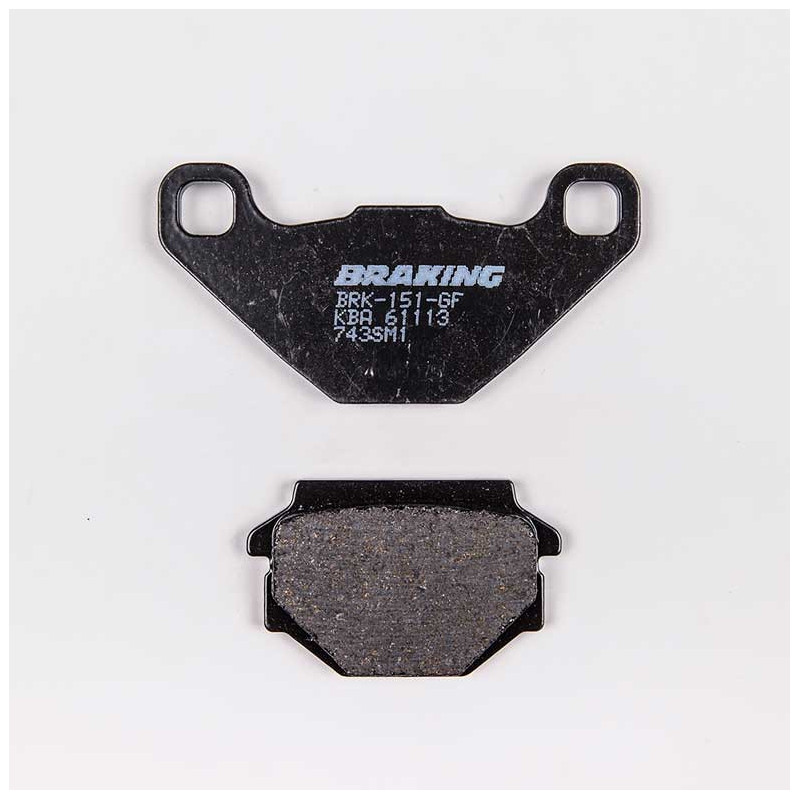 PLAQUETTES DE FREIN SEMI-FRITTÉS ROUTE SM1 BRAKING PLAQUETTES DE FREIN SEMI-FRITTÉS ROUTE SM1 BRAKING
