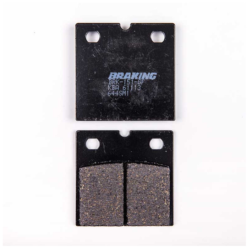 PLAQUETTES DE FREIN SEMI-FRITTÉS ROUTE SM1 BRAKING PLAQUETTES DE FREIN SEMI-FRITTÉS ROUTE SM1 BRAKING