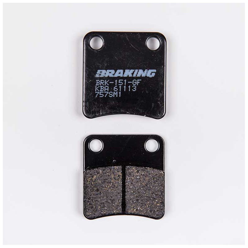 PLAQUETTES DE FREIN SEMI-FRITTÉS ROUTE SM1 BRAKING