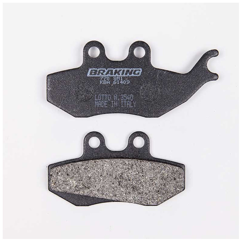 PLAQUETTES DE FREIN SEMI-FRITTÉS ROUTE SM1 BRAKING PLAQUETTES DE FREIN SEMI-FRITTÉS ROUTE SM1 BRAKING