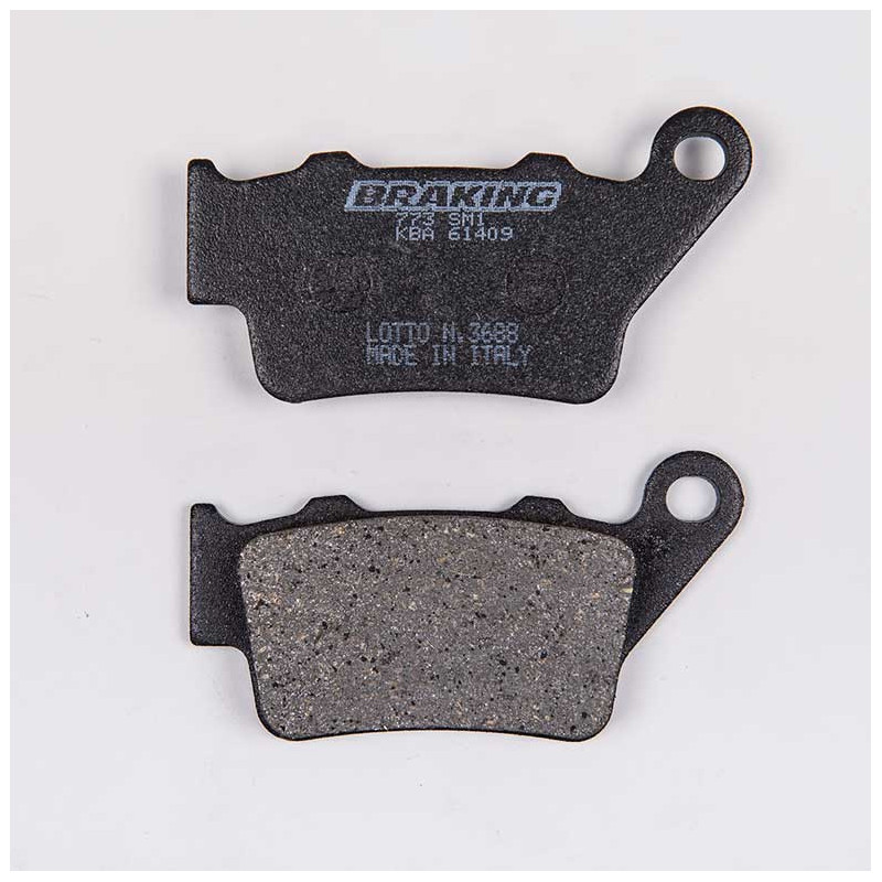 PLAQUETTES DE FREIN SEMI-FRITTÉS ROUTE SM1 BRAKING PLAQUETTES DE FREIN SEMI-FRITTÉS ROUTE SM1 BRAKING