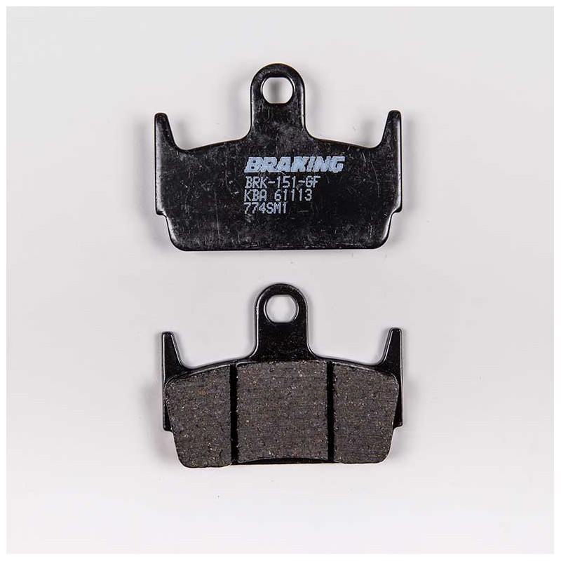 PLAQUETTES DE FREIN SEMI-FRITTÉS ROUTE SM1 BRAKING