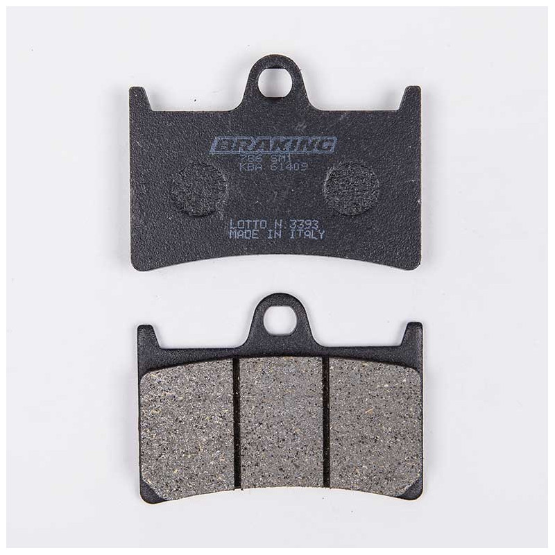 PLAQUETTES DE FREIN SEMI-FRITTÉS ROUTE SM1 BRAKING PLAQUETTES DE FREIN SEMI-FRITTÉS ROUTE SM1 BRAKING