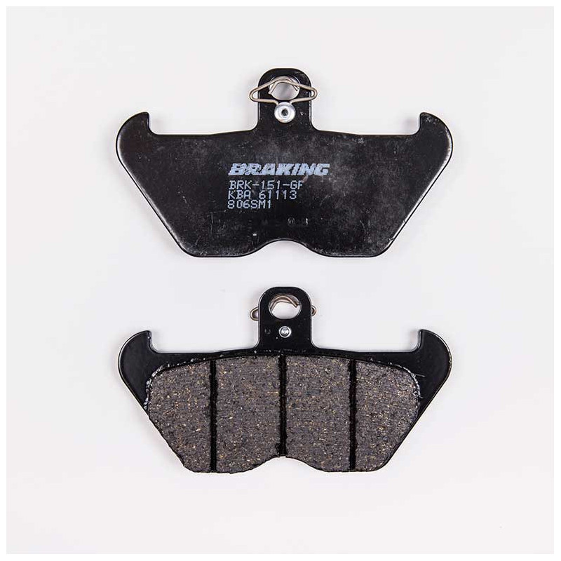 PLAQUETTES DE FREIN SEMI-FRITTÉS ROUTE SM1 BRAKING
