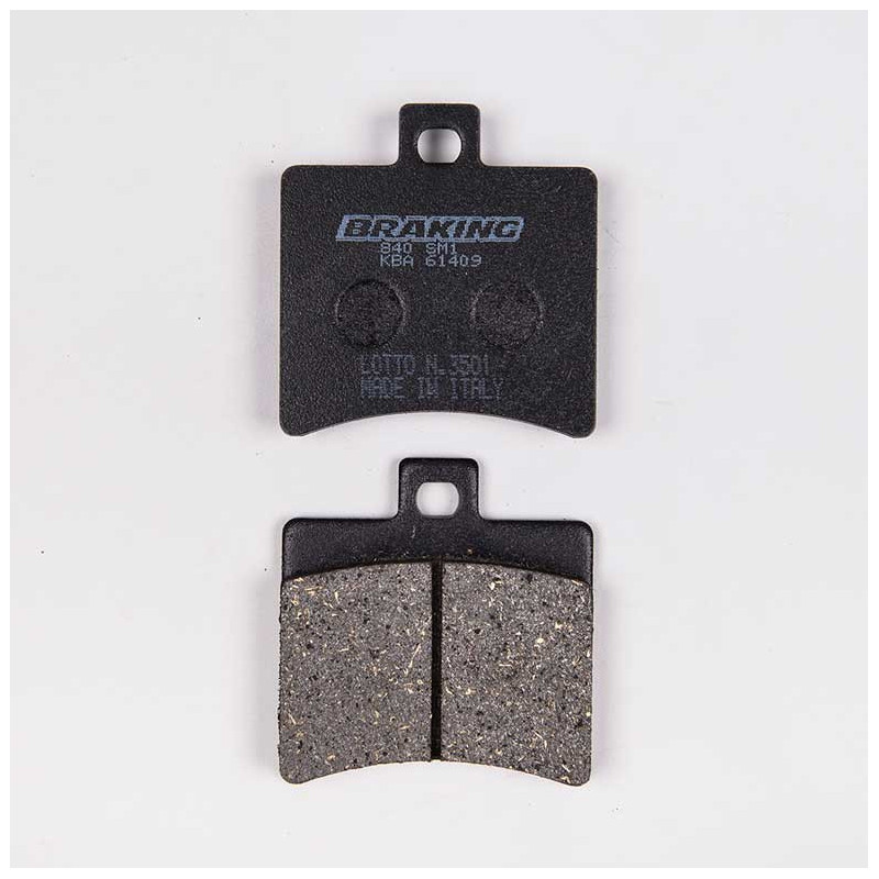 PLAQUETTES DE FREIN SEMI-FRITTÉS ROUTE SM1 BRAKING PLAQUETTES DE FREIN SEMI-FRITTÉS ROUTE SM1 BRAKING