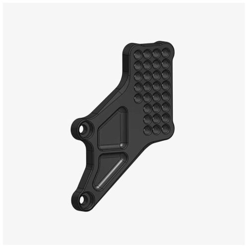 Platine aluminium pour Y012 - côté gauche