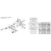 PLATINE INTERMEDIAIRE COMMANDE RECULEE BONAMICI RACING PIECE DETACHEE