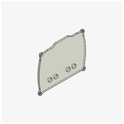 PLEXIGLASS DE RECHANGE PROTECTION TABLEAU DE BORD BONAMICI RACING