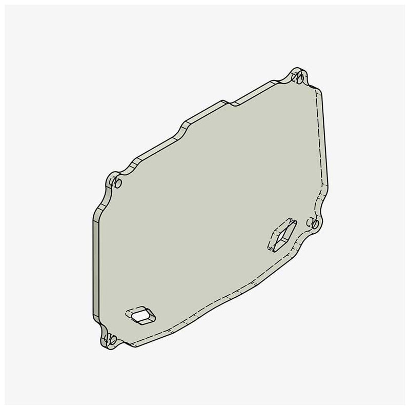 PLEXIGLASS DE RECHANGE PROTECTION TABLEAU DE BORD BONAMICI RACING