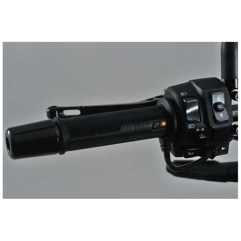 Poignées chauffantes Daytona 22mm micro