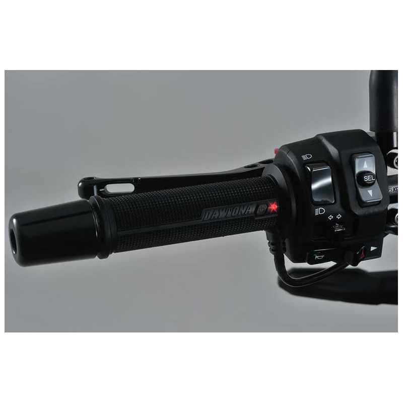 Poignées chauffantes Daytona 22mm micro