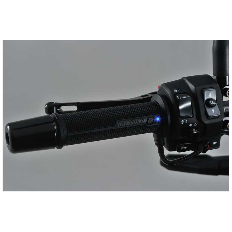 Poignées chauffantes Daytona 22mm micro