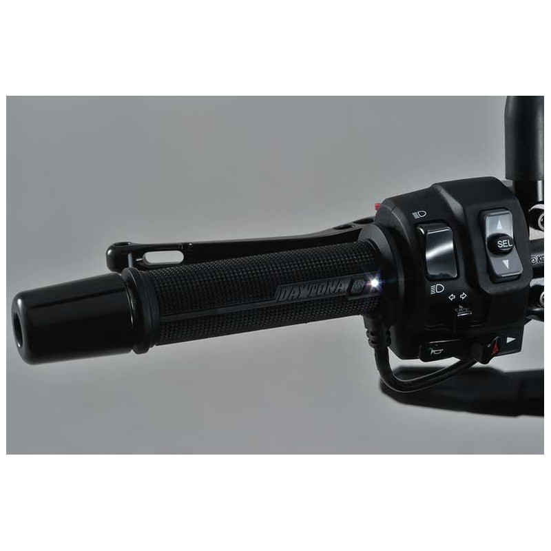 Poignées chauffantes Daytona 22mm micro