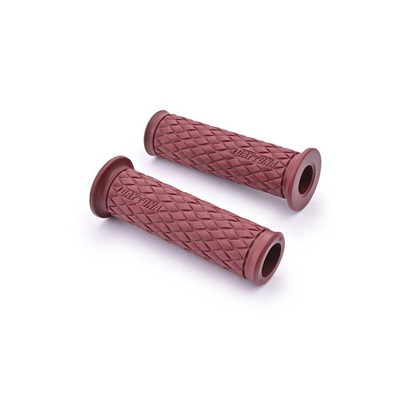 POIGNEES DAYTONA GGD-KNIT ROUGE FONCE Ø22.2