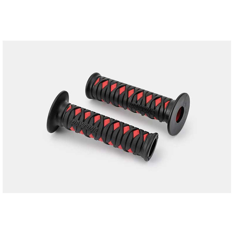 POIGNEES DAYTONA KATANA ROUGE 22MM