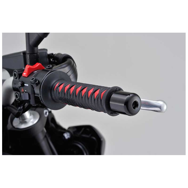 POIGNEES DAYTONA KATANA ROUGE 22MM