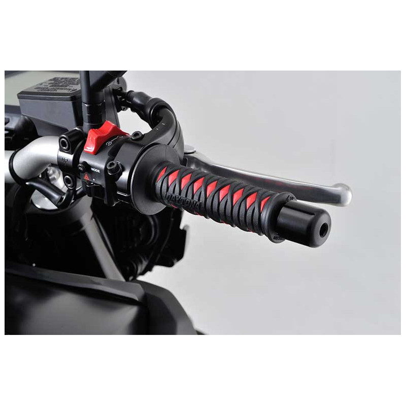 POIGNEES DAYTONA KATANA ROUGE 22MM