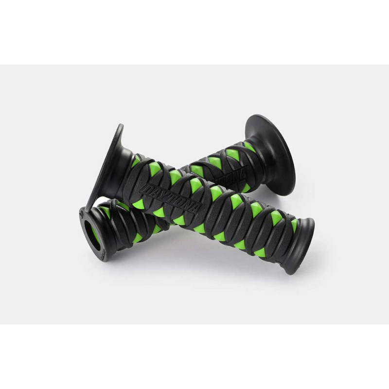 POIGNEES DAYTONA KATANA VERTES 22MM