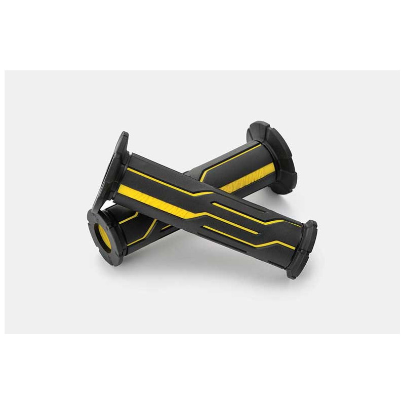 POIGNEES DAYTONA LINE JAUNES 22MM