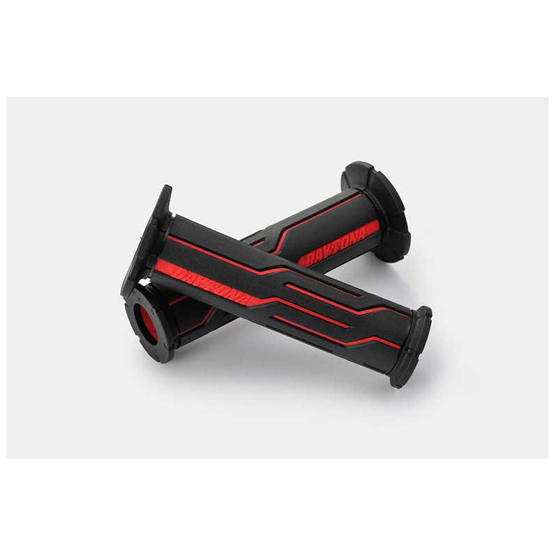 POIGNEES DAYTONA LINE ROUGES 22MM