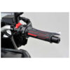 POIGNEES DAYTONA LINE ROUGES 22MM