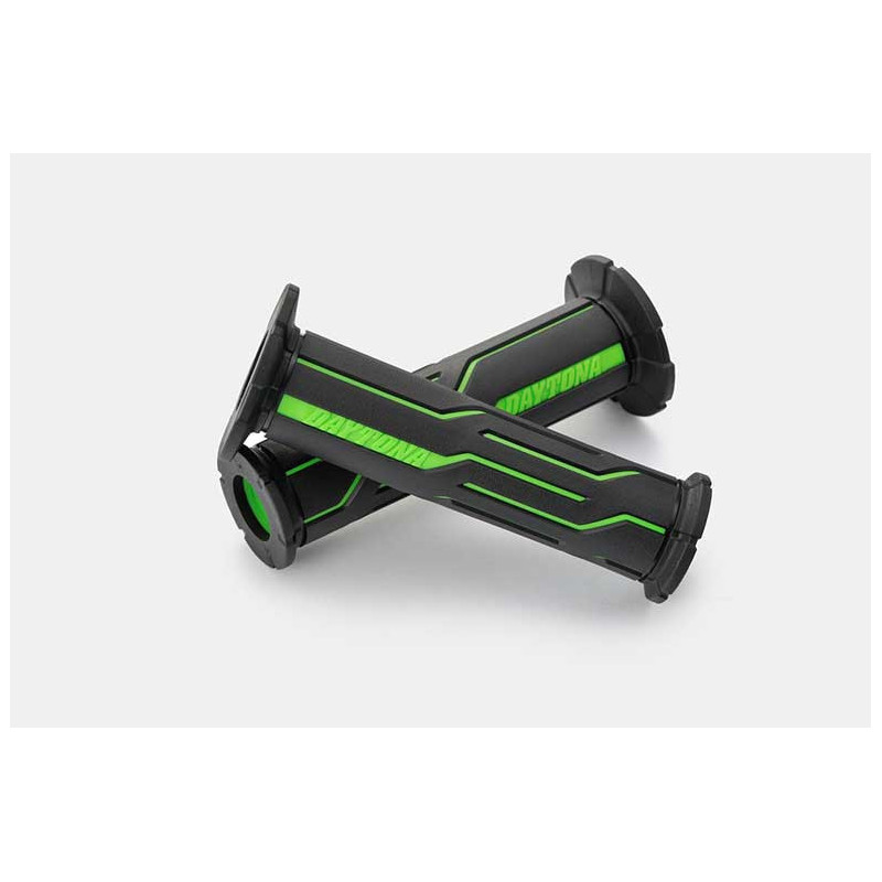 POIGNEES DAYTONA LINE VERTES 22MM